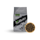 Kakato ONE Lamb dog dry food bag with kibble bowl, grain-free and high protein nutrition for all life stages
